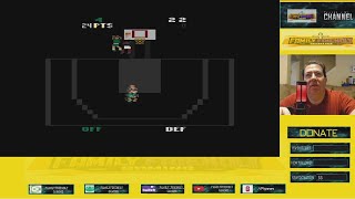 Double Dunk Atari 2600 Gameplay