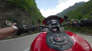 Monster 1100 EVO in Italy POV (very chill Ride)