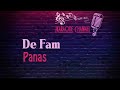 (HQ KARAOKE) De Fam - Panas