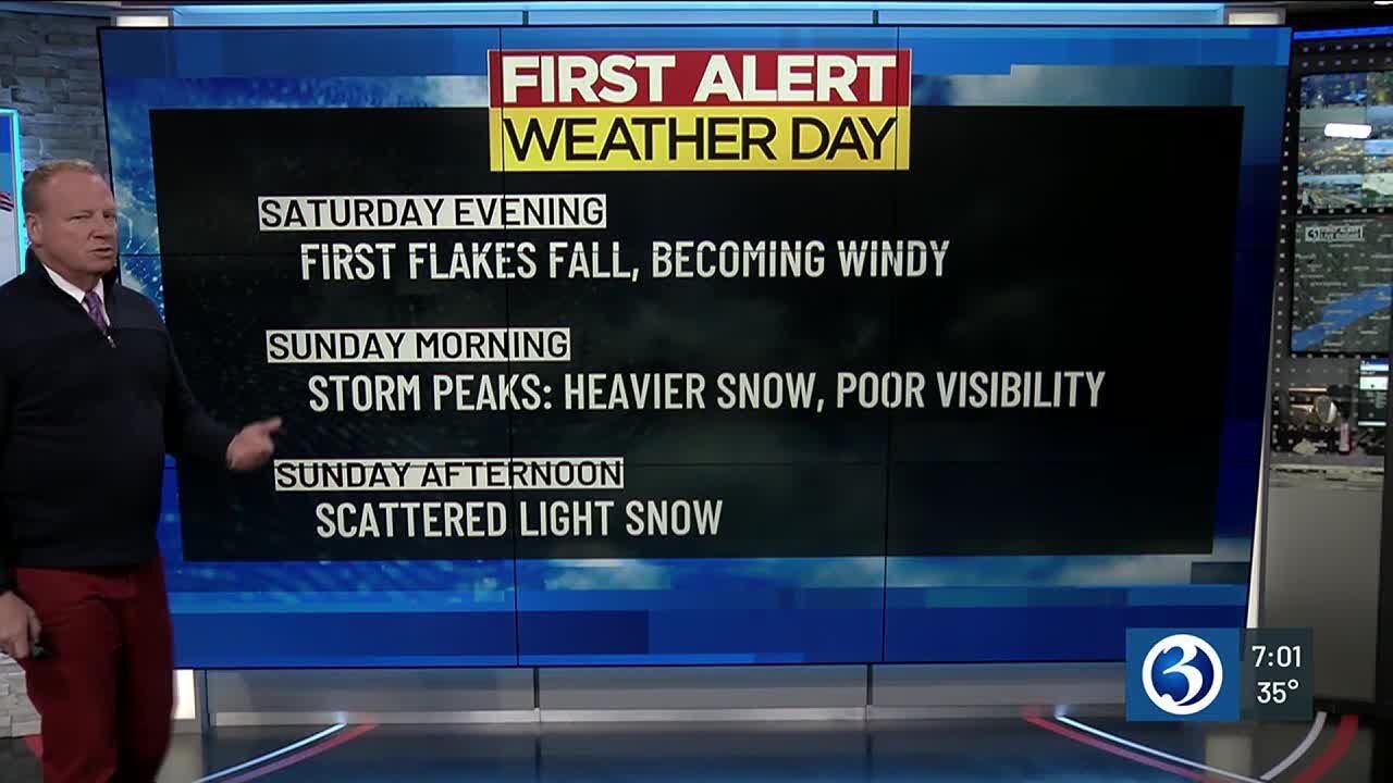 FORECAST: A Little Snow Thursday Morning; First Alert Weather Day For ...