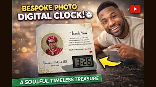 Bespoke Photo Digital Clock – A Soulful Timeless Treasure