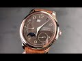 F.P. Journe Octa Lune Havana PIECE UNIQUE Rose Gold Automatic AL G 40 HAVAN F.P. Journe Watch Review