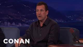 Adam Sandler Made His Wife’s Cannes Dream Come True | CONAN on TBS