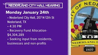 City of Nederland seeking input from residents, businesses on how to spend more than $4.3 million re