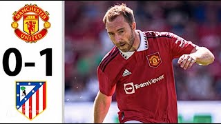 Manchester United vs Atletico Madrid  0-1  (Extended Highlights & Goals)