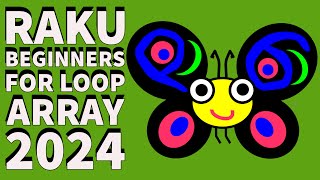 Raku Programming Tutorial: For Loop Array Technique 2024