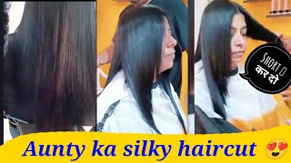 Silky Long Haircut | How to do Textured Layer Cut | Women Long Haircut | long layer cutting