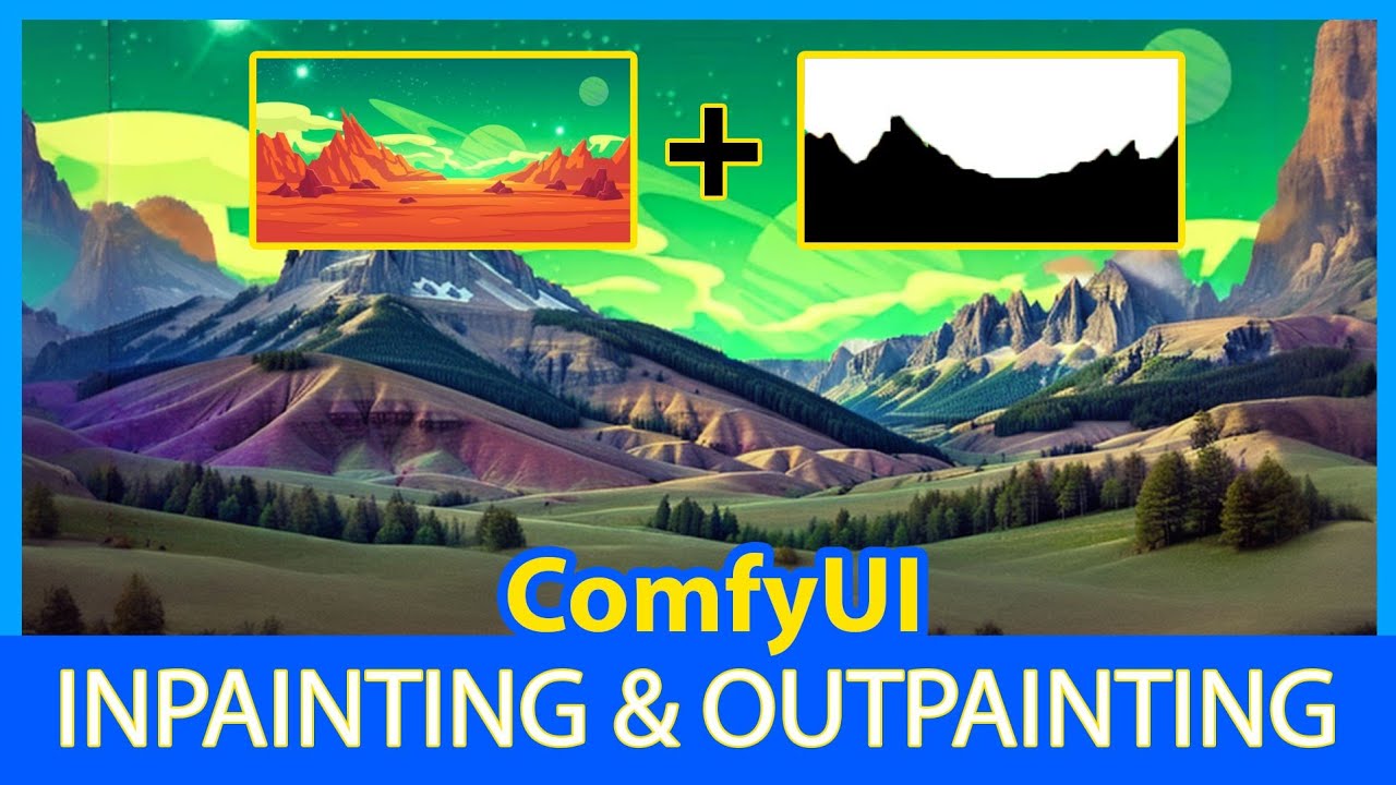 Comfyui Basic Inpainting Outpainting Workflow Comfyui آموزش Youtube