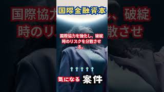 【気になる案件】にフォーカス　国際金融資本６