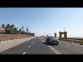 4k drive on new coastal road devka beach daman india