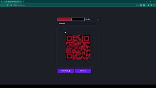 ASMR Programming - JS QR code Generator - No Talking