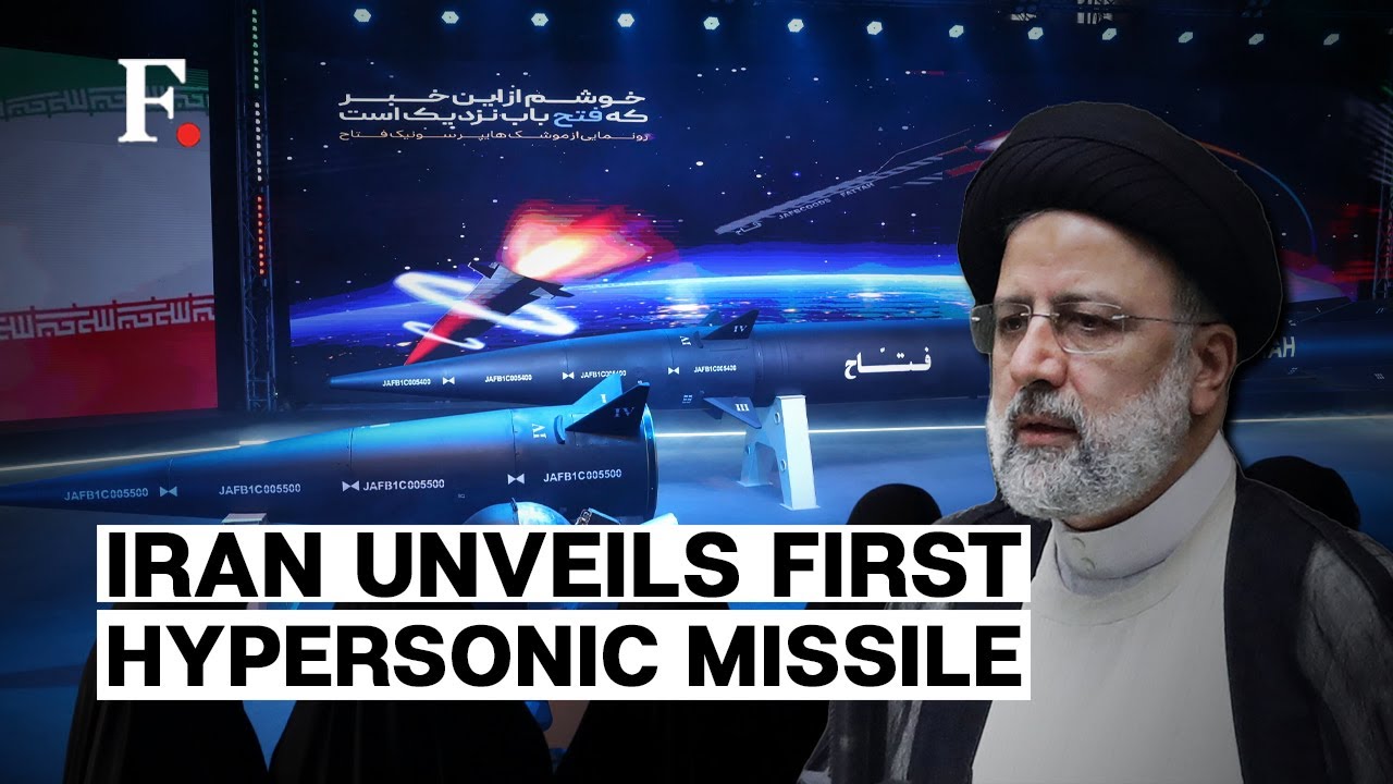 Iran Unveils First Hypersonic Ballistic Missile "Fattah" - YouTube