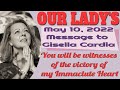 Our Lady's Message to Gisella Cardia for May 10, 2022