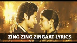 Zingat song lyrics | Ajay Atul | Zingaat