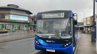 Bluestar 2016 Alexander Dennis Enviro 200 MMC (HF66 DPV) on the 12 to Southampton.