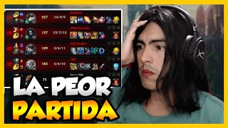 🤮SE ALARGA LA PARTIDA POR HACER ESTE RETO Y SE VUELVE EN LA PEOR PARTIDA DE LOL🤮| LEAGUE OF LEGENDS.