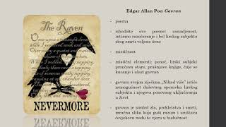 Edgar Allan Poe: Gavran (prof. Narančić)