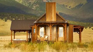 Rustic Modern Ranch Style Cabin on 160 Acre with Incredible Large Mountain Views