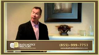 Corporate video - Death Notice Directory - Funeral - OMG NATIONAL - New York