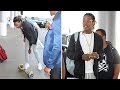 Wiz Khalifa Takes His Gold WI Board Through LAX