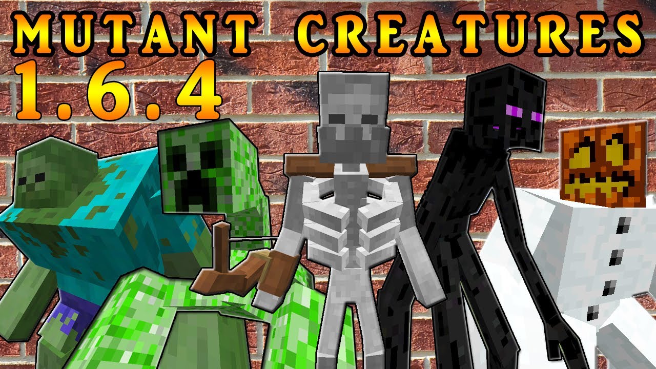 Mutant Creatures MOD Minecraft: ¡¡¡GUERRA DE MUTANTES¡¡¡ - YouTube