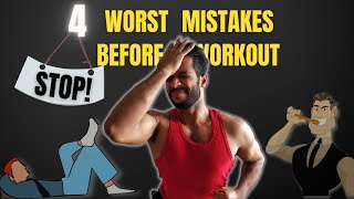 Worst things 🤦‍♂️ to do before your workout(Not spoken by anybody 🤫)