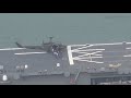 【4k hdr】令和3年度 舞鶴市総合防災訓練 陸自 uh 1j 着艦・人員搬送訓練