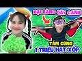 Tắm Với 1 Triệu Hạt Xốp Xanh Lá | Bathing With 1 Million Porous Particles - Vê Vê Channel