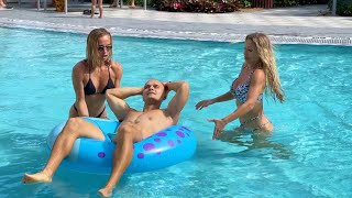 Blondies Didn't Expect This! Pool Party Gone Wrong