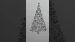 Draw a Christmas tree 🎄 Easy drawing lesson on how to draw a Christmas tree. #howtodraw