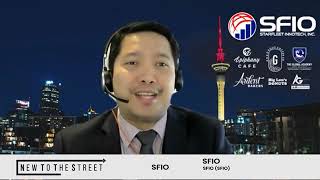 SFIO’s name change and global investor roadshow in the USA.