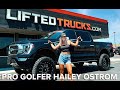 Lifted Trucks sponsored athlete, professional golfer, Hailey Ostrom