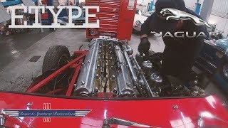 Jaguar E-Type Engine Removal Timelapse | GoPro Hero 7 |