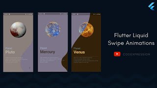 How to create Liquid Swipe Animation Flutter | EASY TUTORIAL | 2020