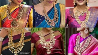 Latest Guttapusalu gold and Pearl Designs|Bridal guttapusalu necklaces| wedding Indian jewellery