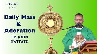 FEB.21, 2025 | DIVINE USA | HOLY MASS AND ADORATION | FR. JOHN KATTATTU, VC