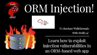 ORM Injection: Tryhackme Walkthrough