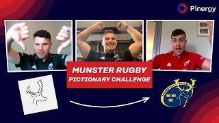 Munster Rugby stars take on the Pictionary Challenge | Calvin Nash, Shane Daly & Jack O’Sullivan