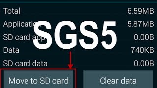 Samsung Galaxy S5: How to Move Apps To Micro SD Card