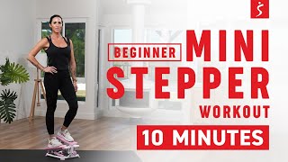10 Min BEGINNER TABATA Mini Stepper Workout