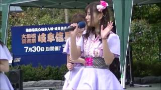 岐阜濃know姫隊 @岐阜音楽祭うた鍋 2017 JR岐阜駅前 信長ゆめ広場