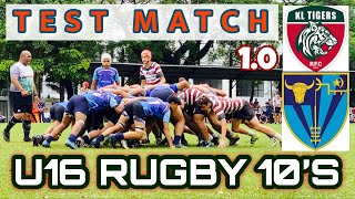 RUGBY 10'S TEST MATCH U16 CATEGORY: KL TIGERS HOSTED VI (VICTORIA INSTITUTION) AT ALICE SMITH SCHOOL