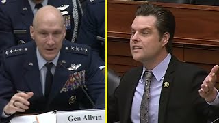 Matt Gaetz CONFRONTS Top Air Force Officials on F-35 Program Failure