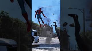 SPIDER-MAN MUSCLE VS SPIDERMAN (SECRET WAR) - EPIC BATTLE #Shorts