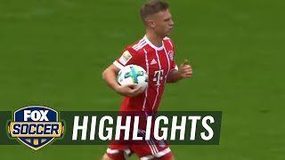 Salomon Kalou equalizes for Hertha Berlin vs. Bayern Munich | 2017-18 Bundesliga Highlights