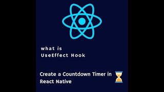 Creating a Timer in React Native with useEffect Hook | #ReactNative