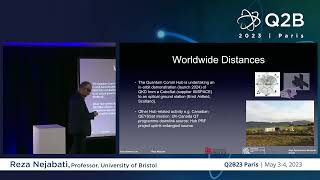 Q2B 2023 Paris | Building a scalable and dynamic quantum network | Reza Nejabati