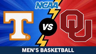 Tennessee Volunteers vs Oklahoma Sooners | NCAA Men's Basketball LIVE Score