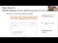 qip2021 the quantum approximate optimization algorithm leo zhou