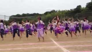 2013.6.6 元石川高校体育祭 紫組